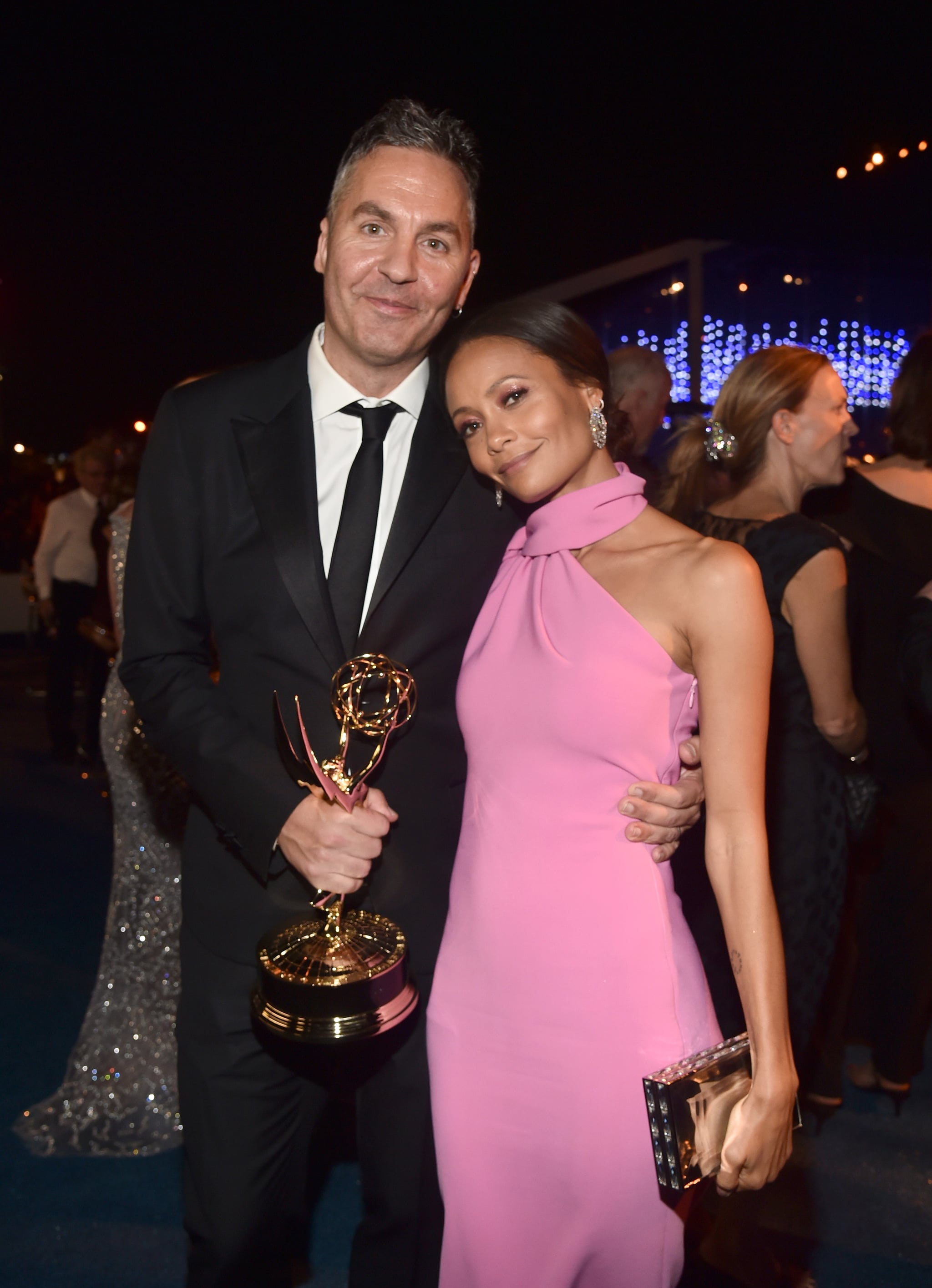 Pictured Ol Parker And Thandie Newton 100 Glamorous Fun Filled Emmys Moments You Missed On Tv Popsugar Celebrity Photo 68