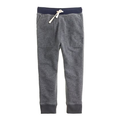 J. Crew Boys' Slim Slouchy Sweatpants