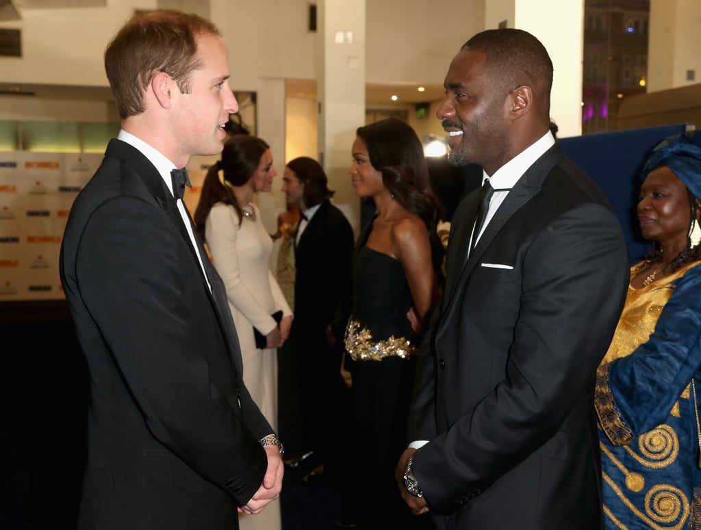 William and Idris Elba