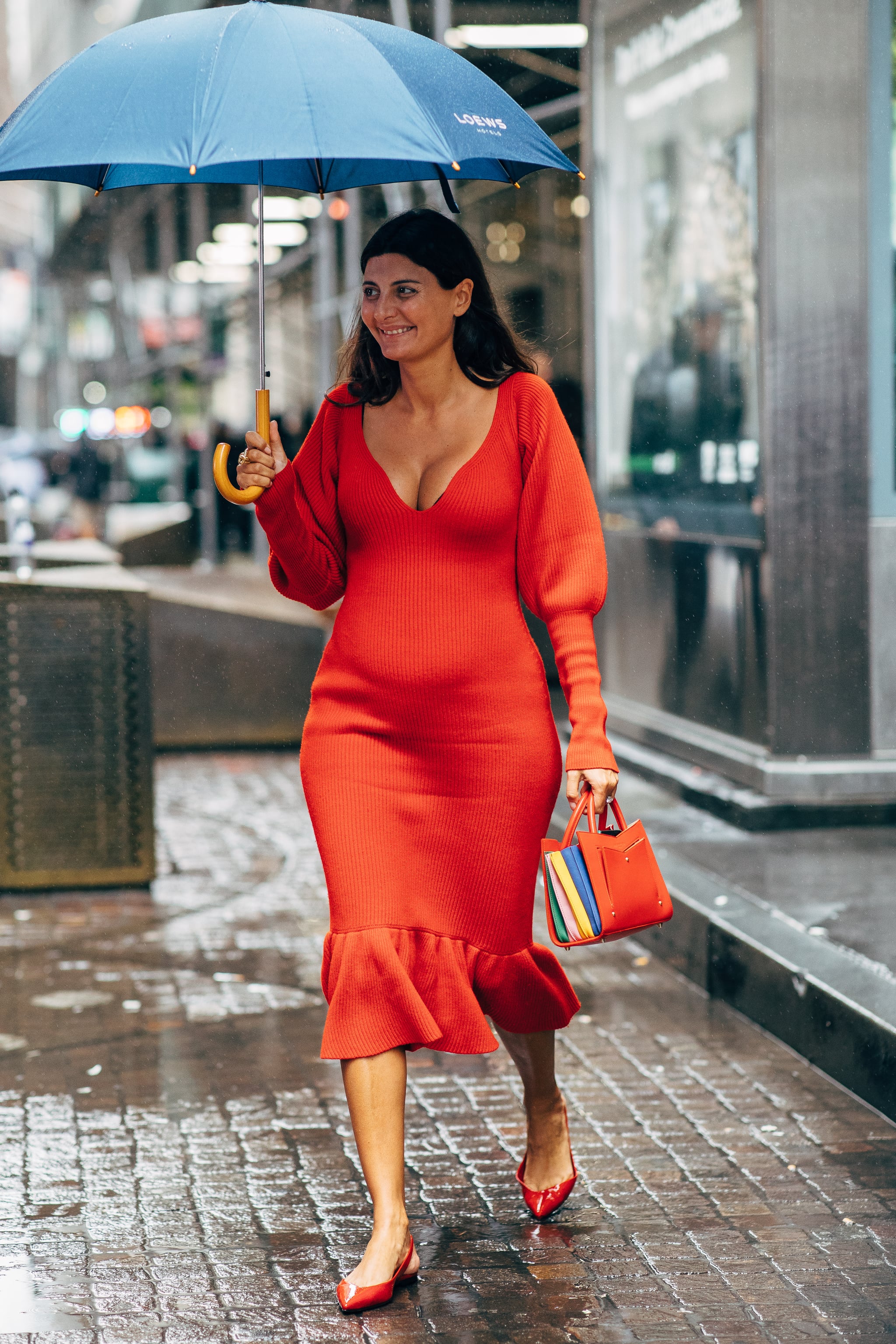 Bright online flat shoes