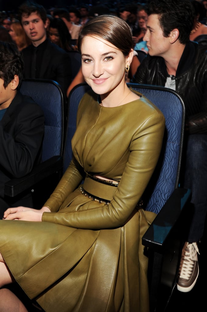 Shailene Woodley at the MTV Movie Awards 2014