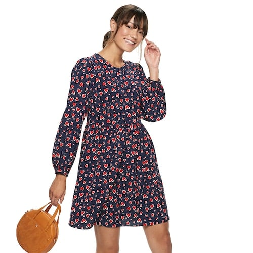 long sleeve dress kohls