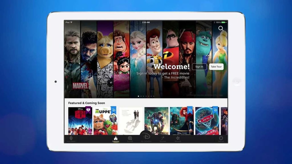 Disney Movies Anywhere (price varies by use)