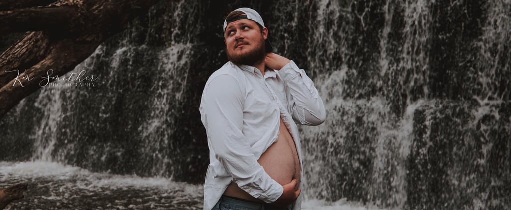 This Husband Took Maternity Photos to Cheer Up His Pregnant Wife on Bed Rest — and OMG