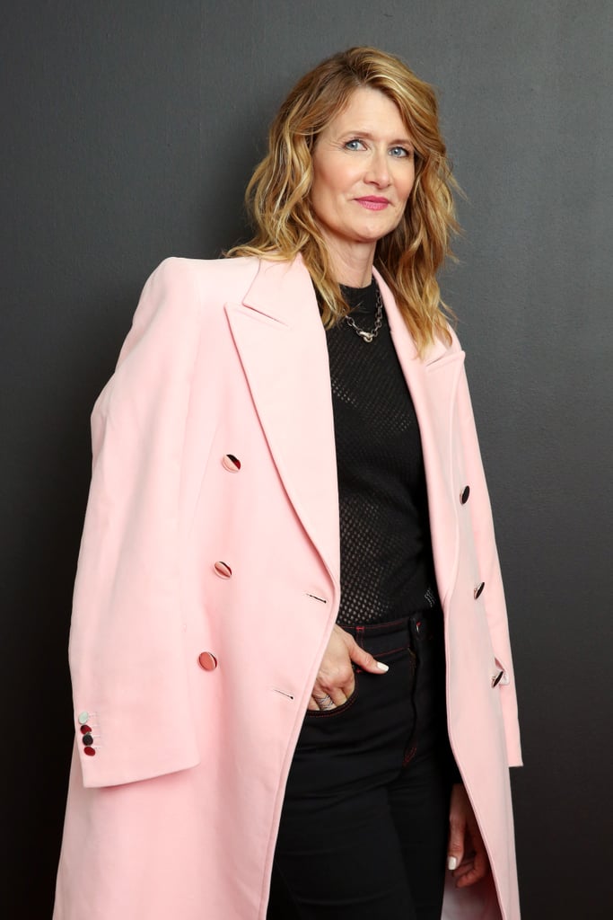 Laura Dern Watching Son Ellery at NYFW Sept. 2018