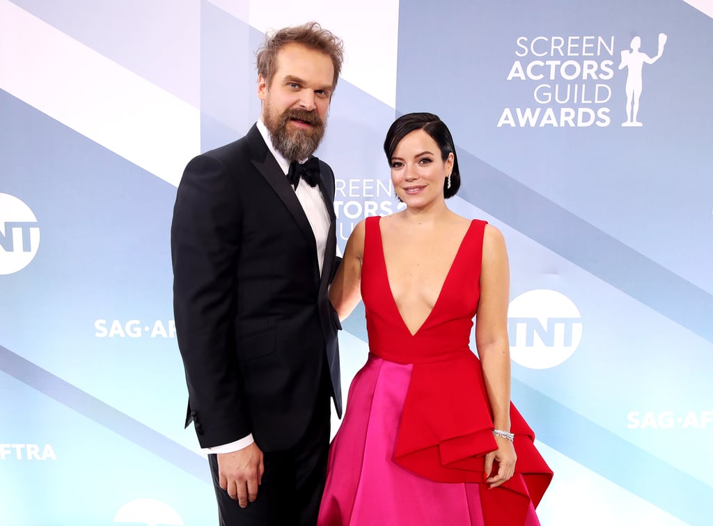 Lily Allen and David Harbour Photos