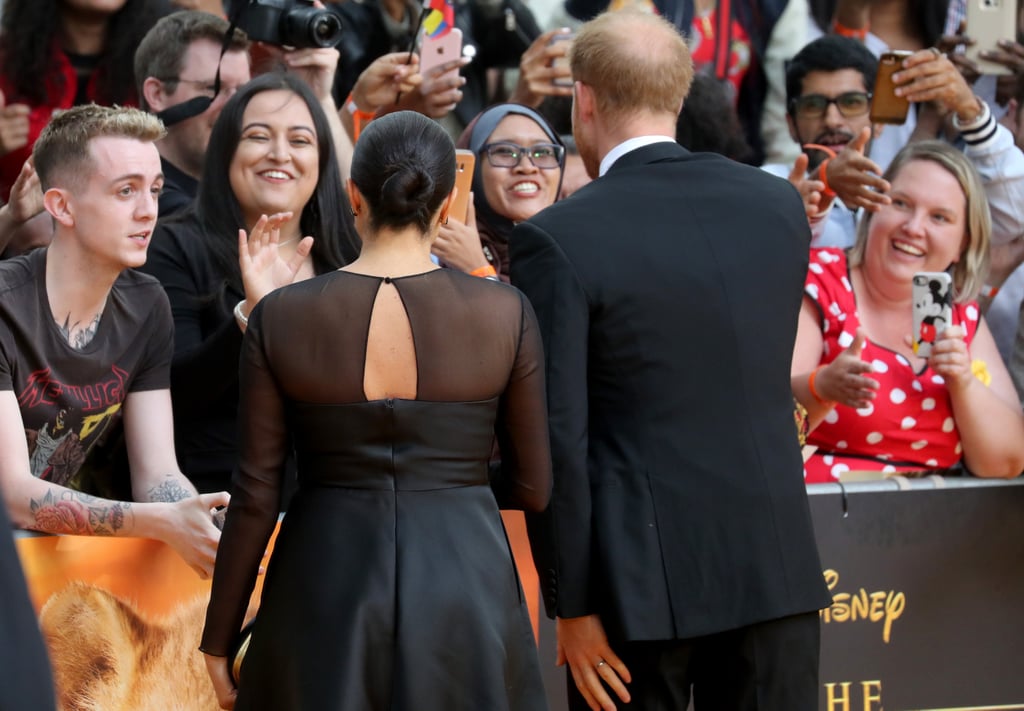 Meghan Markle Prince Harry Lion King Premiere Pictures 2019 | POPSUGAR