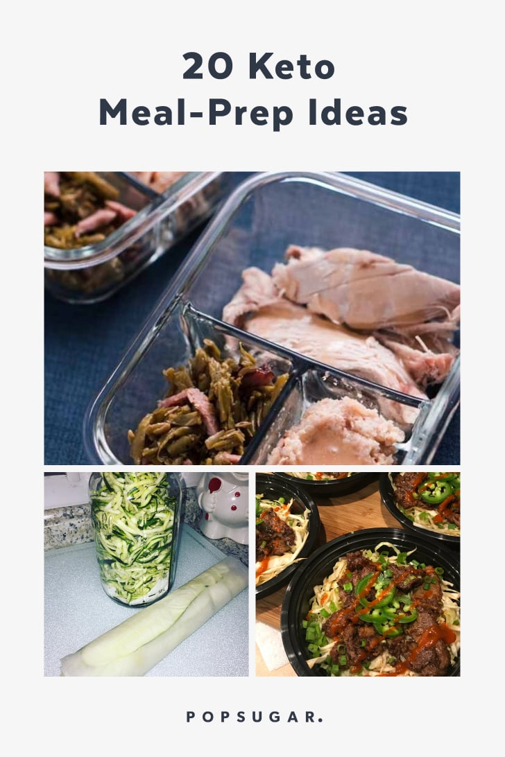 Keto MealPrep Ideas POPSUGAR Fitness