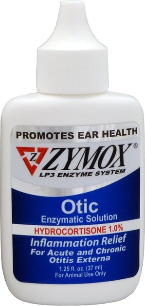 Zymox Otic Pet Ear Treatment with Hydrocortisone