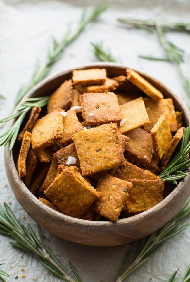 Sweet Potato Crackers