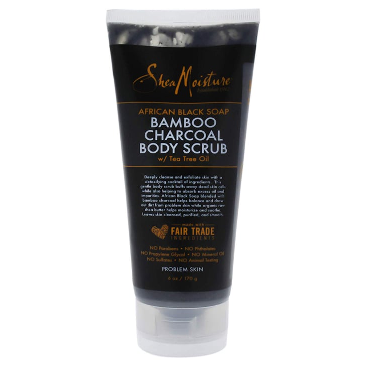 Best Body Scrub Shea Moisture African Black Soap Bamboo Charcoal Body