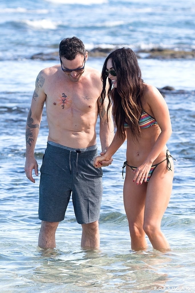 Megan Fox and Brian Austin Green Showing PDA in Hawaii