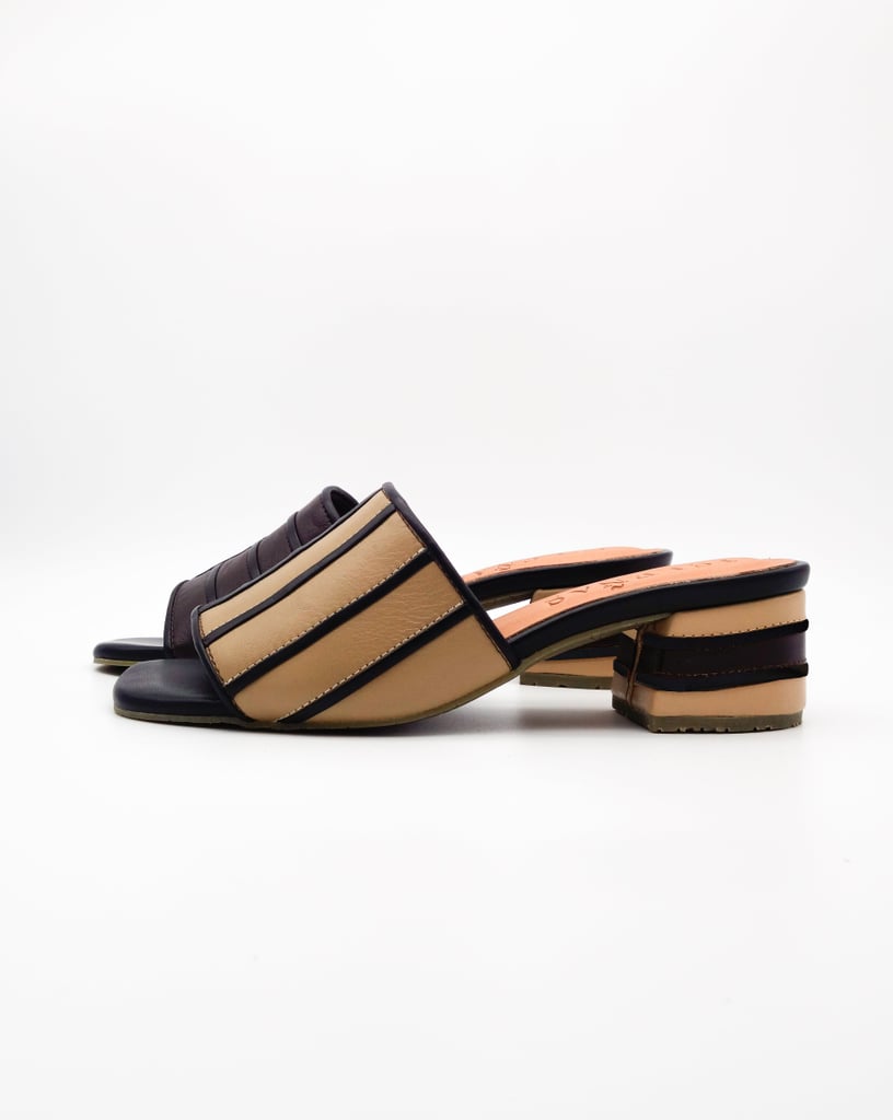 Isleñas Amarea Block Heel Cortadito
