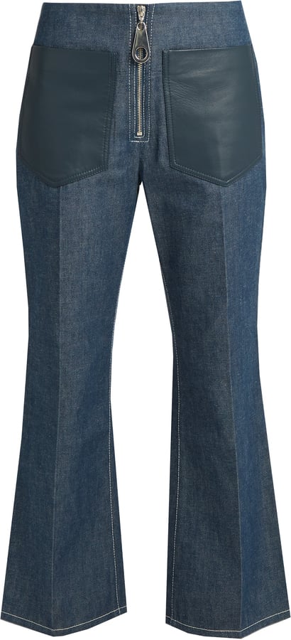 Edun High-Rise Cropped Jeans
