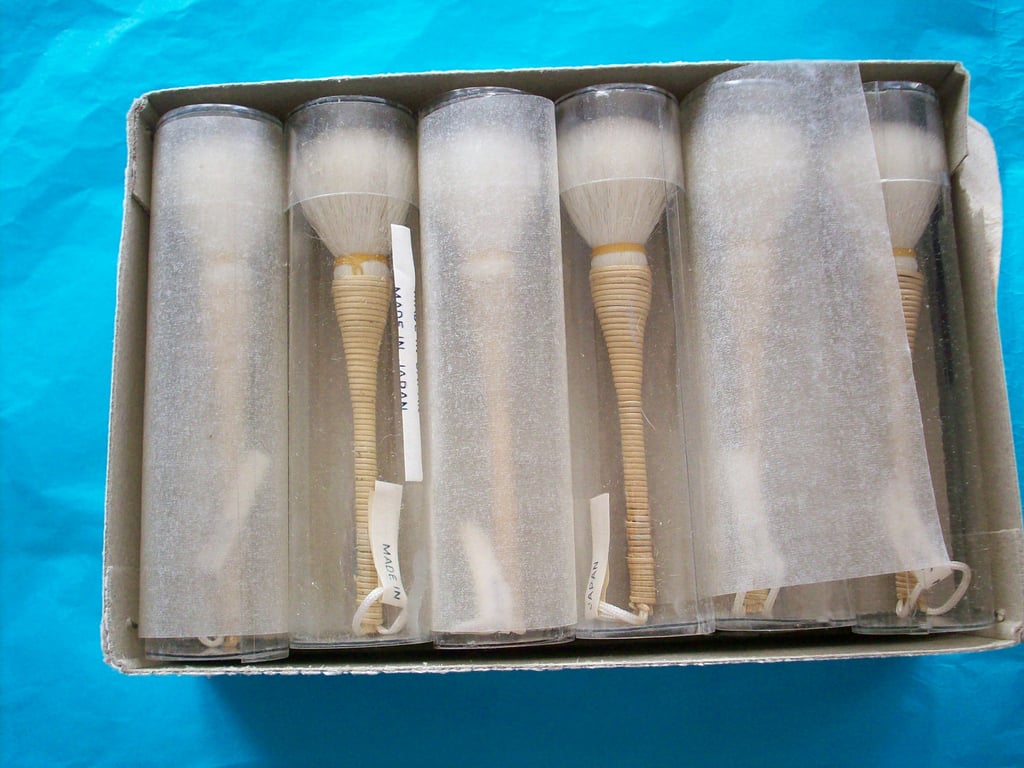 1940s Japanese Brush Set