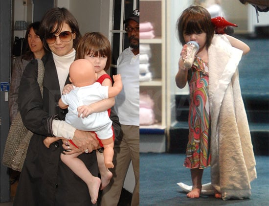 Photos of Suri Cruise With Katie Holmes in NYC Photos of Suri Cruise With Katie Holmes in NYC