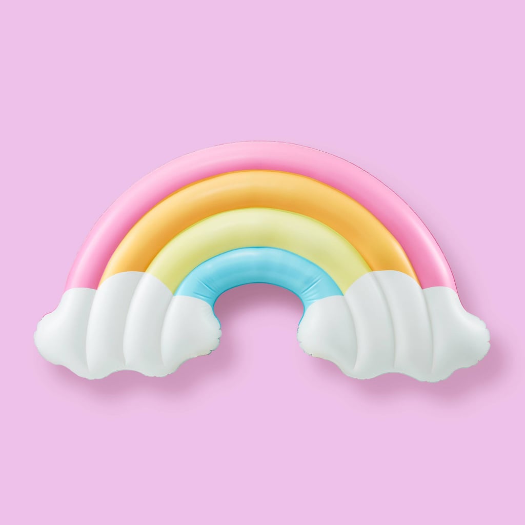 An Instagrammable Float: Stoney Clover Lane x Target Inflatable Water Float Rainbow