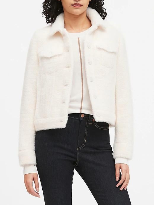 Fuzzy Trucker Jacket