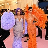 Kylie and Kendall Jenner at the 2019 Met Gala