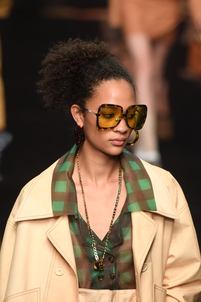 Sunglasses on the Fendi Runway at Milan Fashion Week