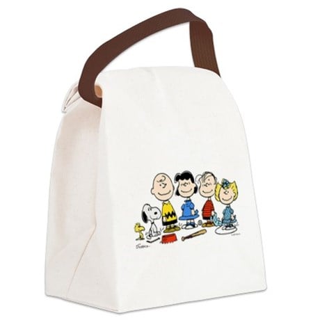 Peanuts Gang Canvas Lunch Bag