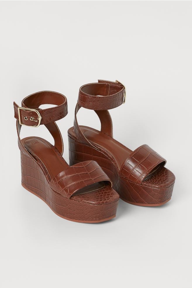 H&m sales wedge shoes