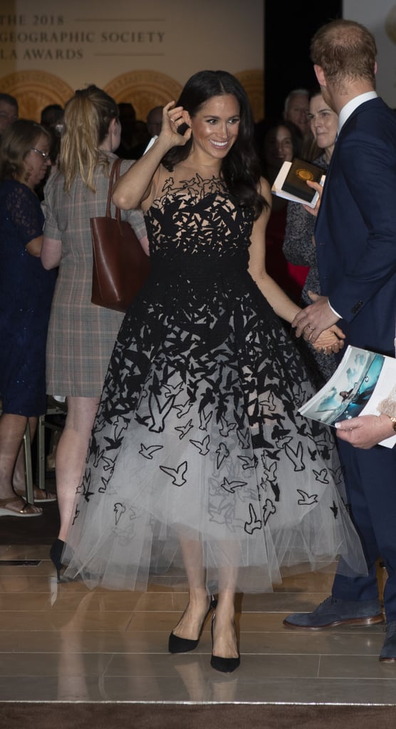 Meghan Markle's Oscar de la Renta Dress October 2018