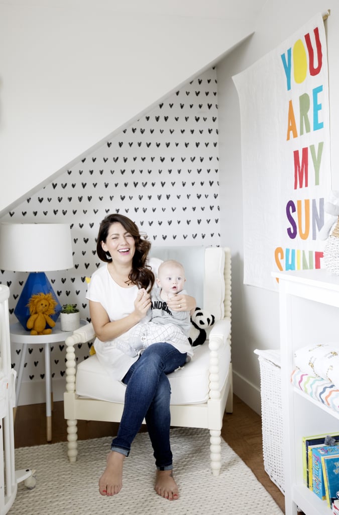 "The chair in Leo’s nursery was something that I had my eye on for quite some time," Jillian reveals.