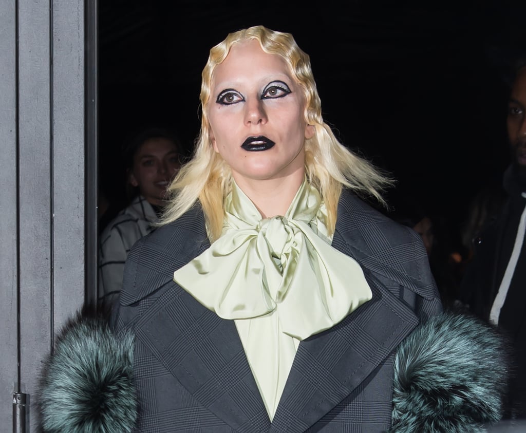 Lady Gaga's Hair and Makeup at Marc Jacobs Fall 2016