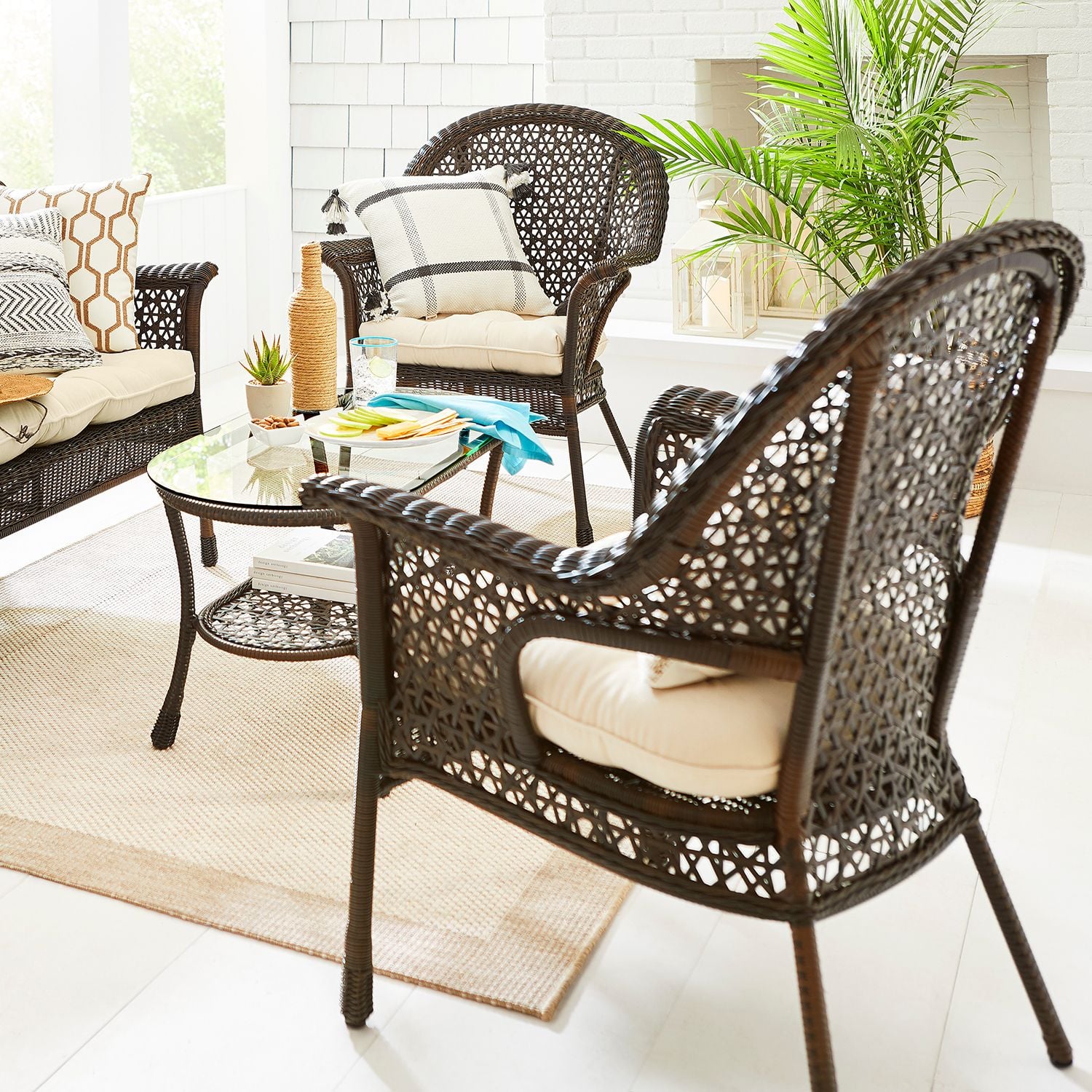 Pier one outdoor on sale side table