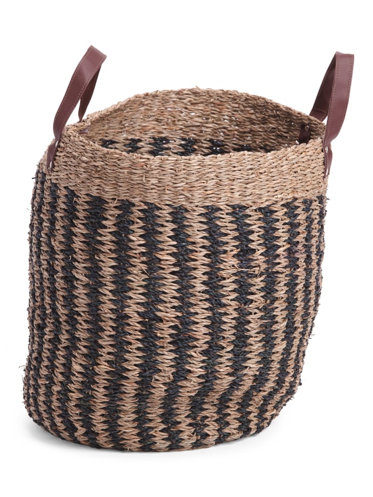 Large Natural Seagrass Basket Stylish Home Decor Finds From TJ Maxx