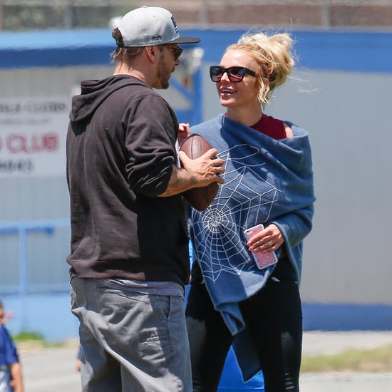Britney Spears and Kevin Federline at Sons' Soccer Game 2016
