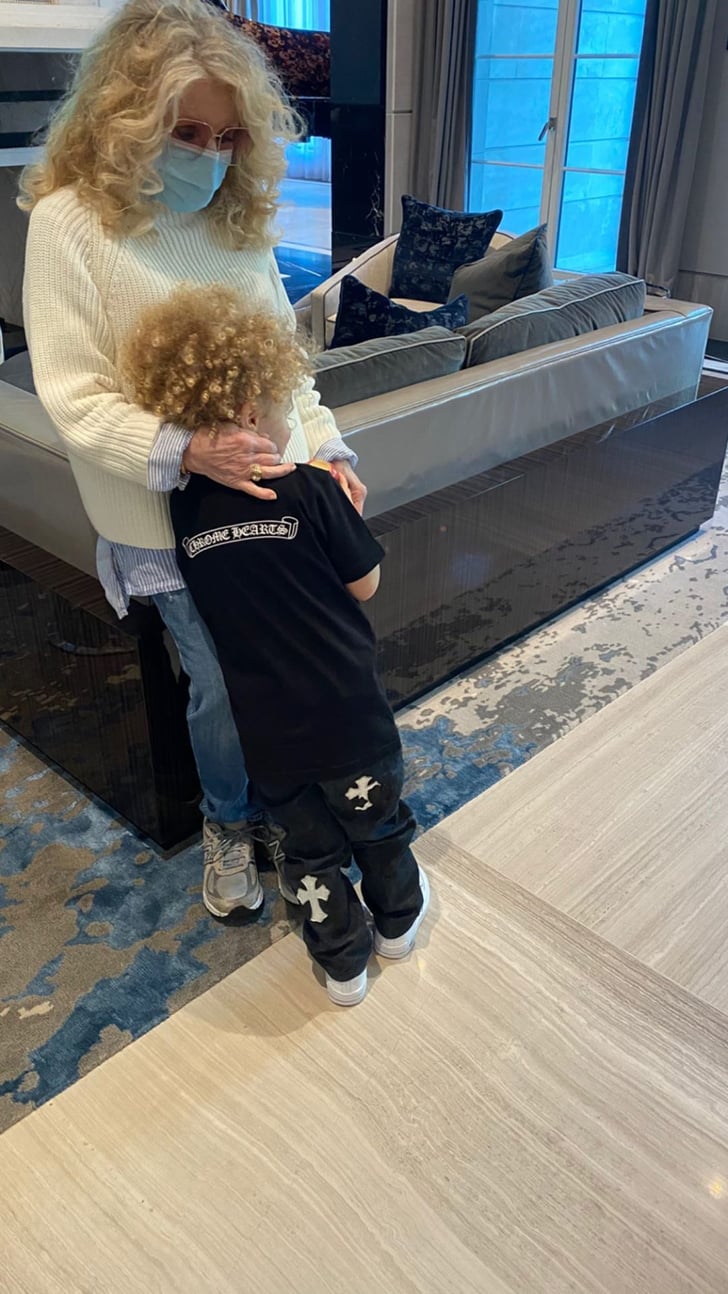 Adonis and His Grandma, Drake's Mom, Sandi Graham | Drake Shares Photos