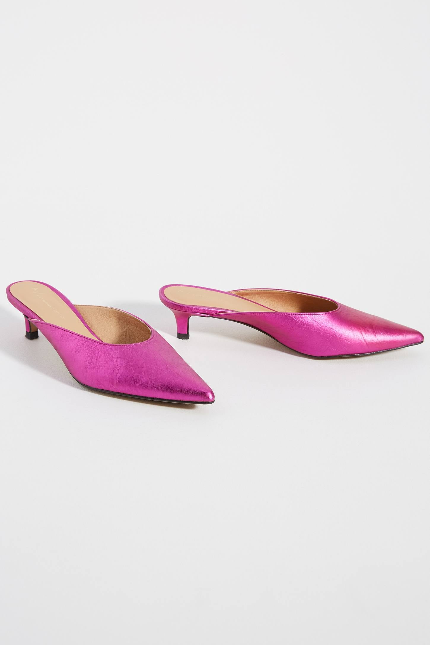 Janessa kitten heel best sale mule