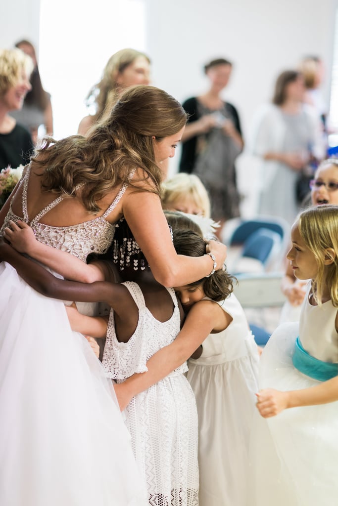 Teacher Has Class in Her Wedding