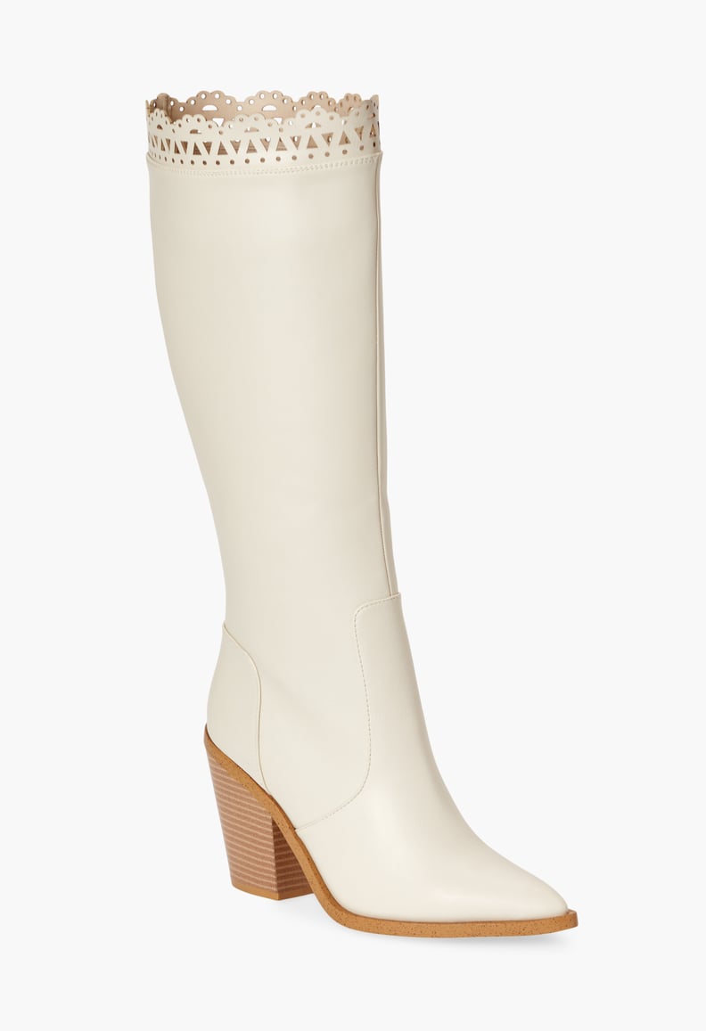 Ayesha Curry x JustFab Michele Boots in Birch