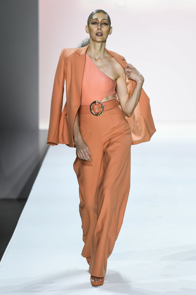 Lively's Sergio Hudson Pantsuit on the Spring 2022 Runway