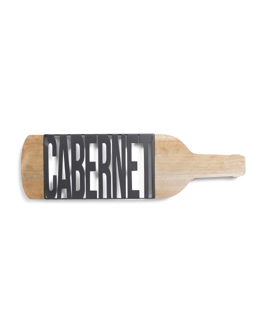 Cabernet Wall Sign