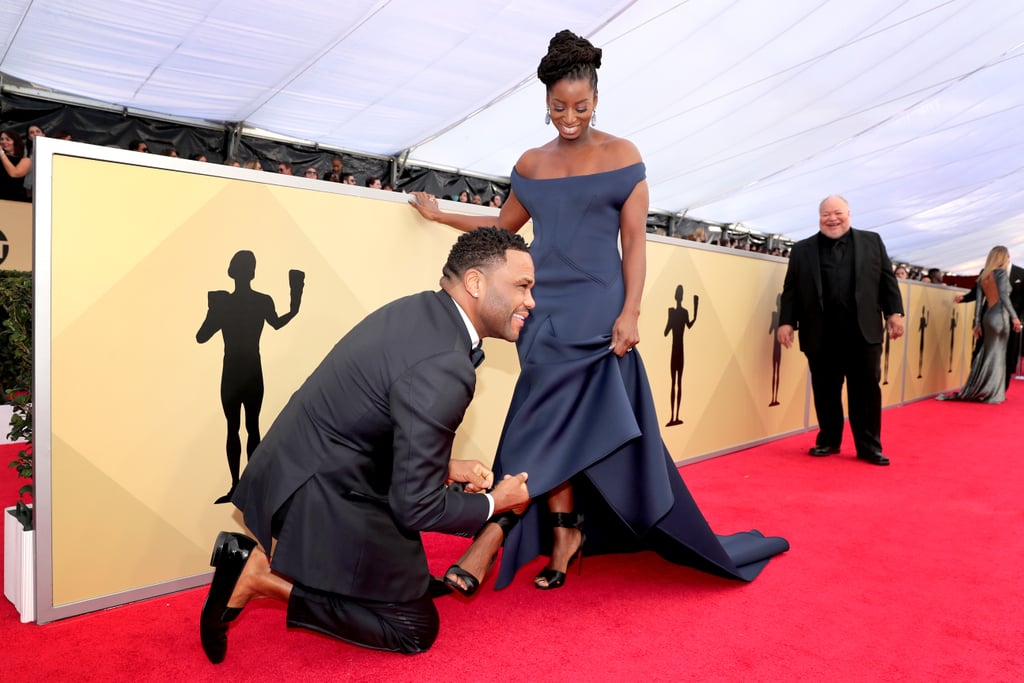 Pictured: Anthony Anderson and Alvina Stewart