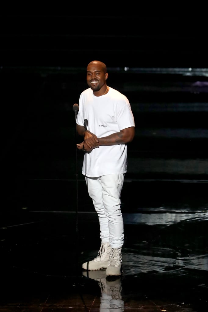 When His Fans Chanted "Yeezy" After He Took the Stage