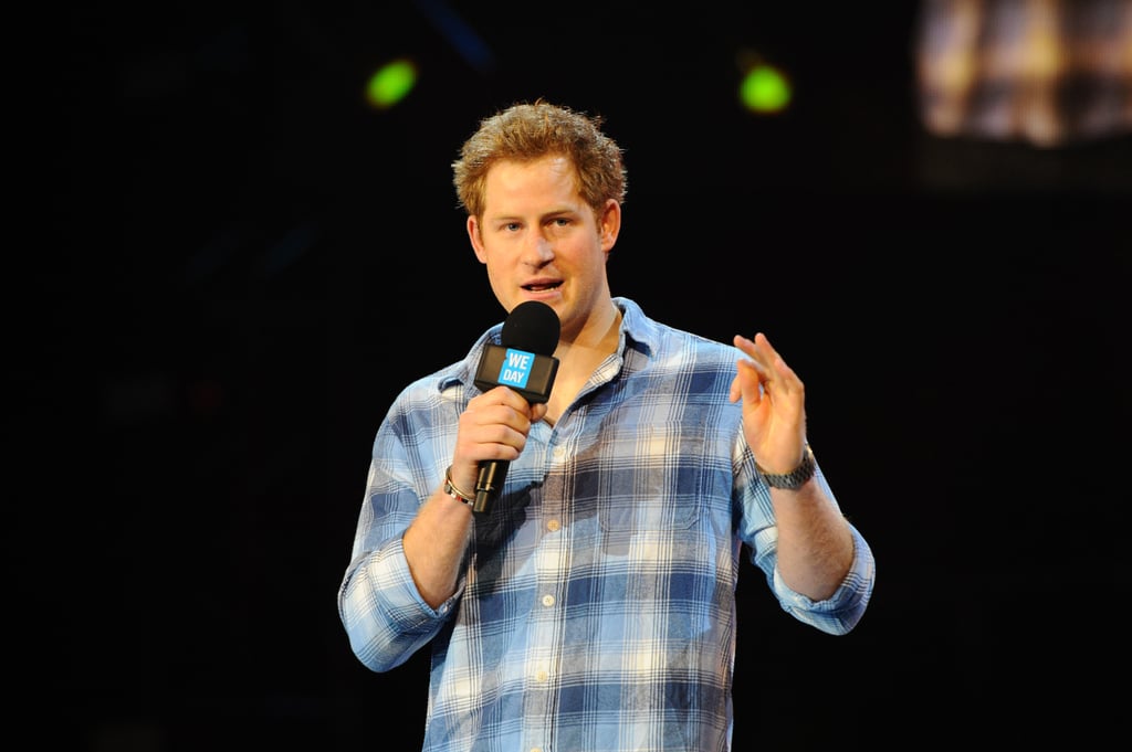 Prince Harry and Cressida Bonas at We Day UK Event 2014