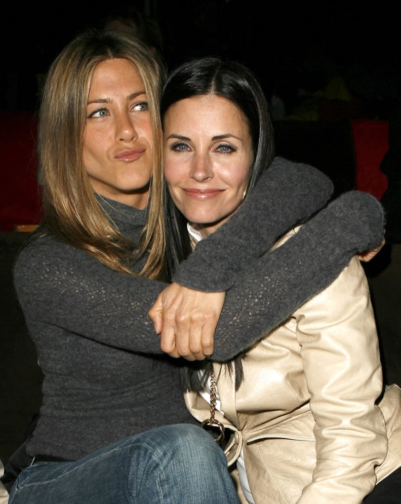 Jennifer Aniston and Courteney Cox