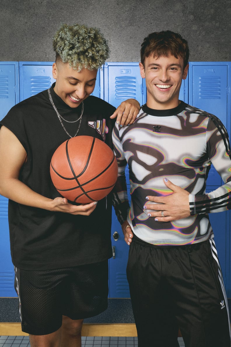 WNBA Athlete Layshia Clarendon and Olympic Diver Tom Daley for the Adidas Pride Collection | adidas