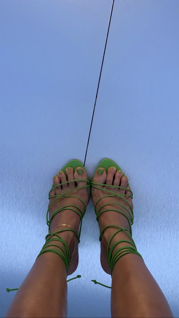 Kendall Jenner's Pistachio Pedicure