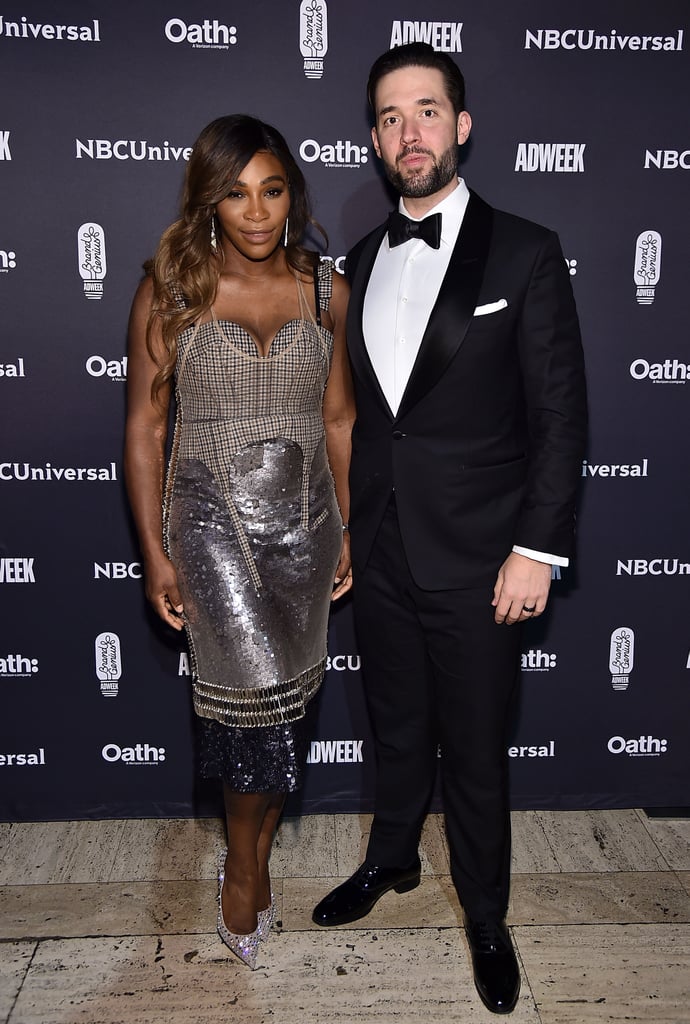 Serena Williams and Alexis Ohanian at Brand Genius Awards