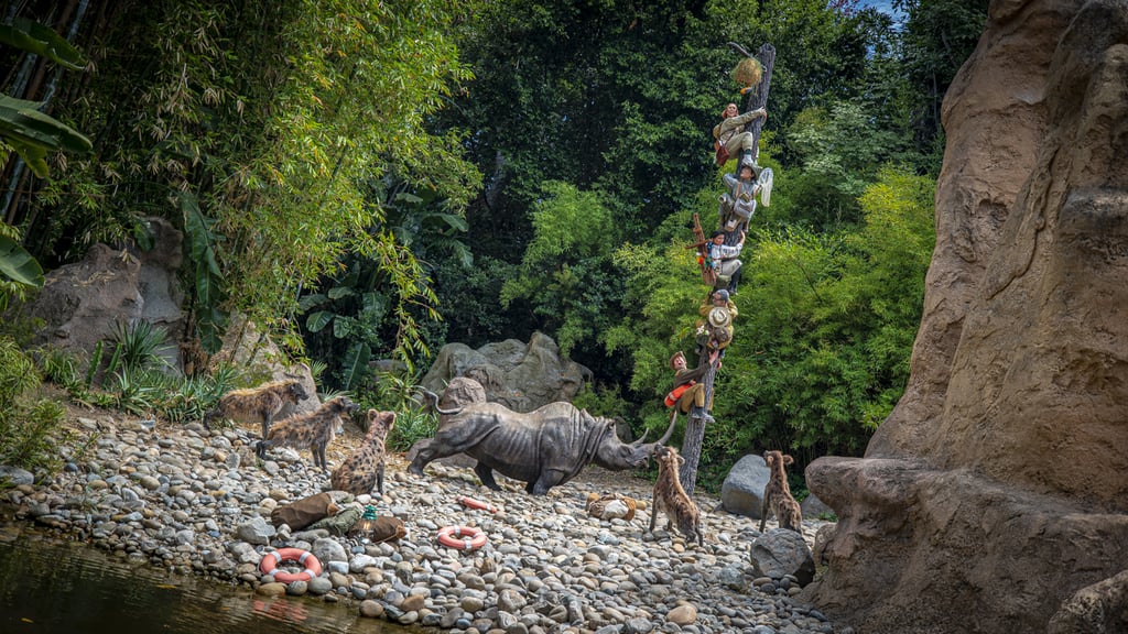 Photos From the Updated Jungle Cruise Attraction at Disneyland Park