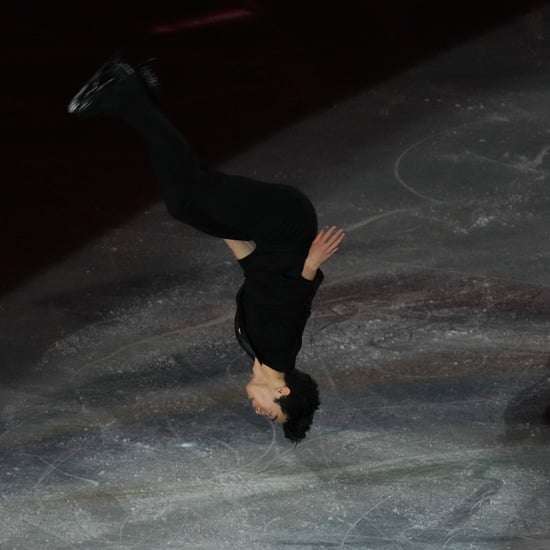 在奥运会上观看Nathan Chen的冰上冰