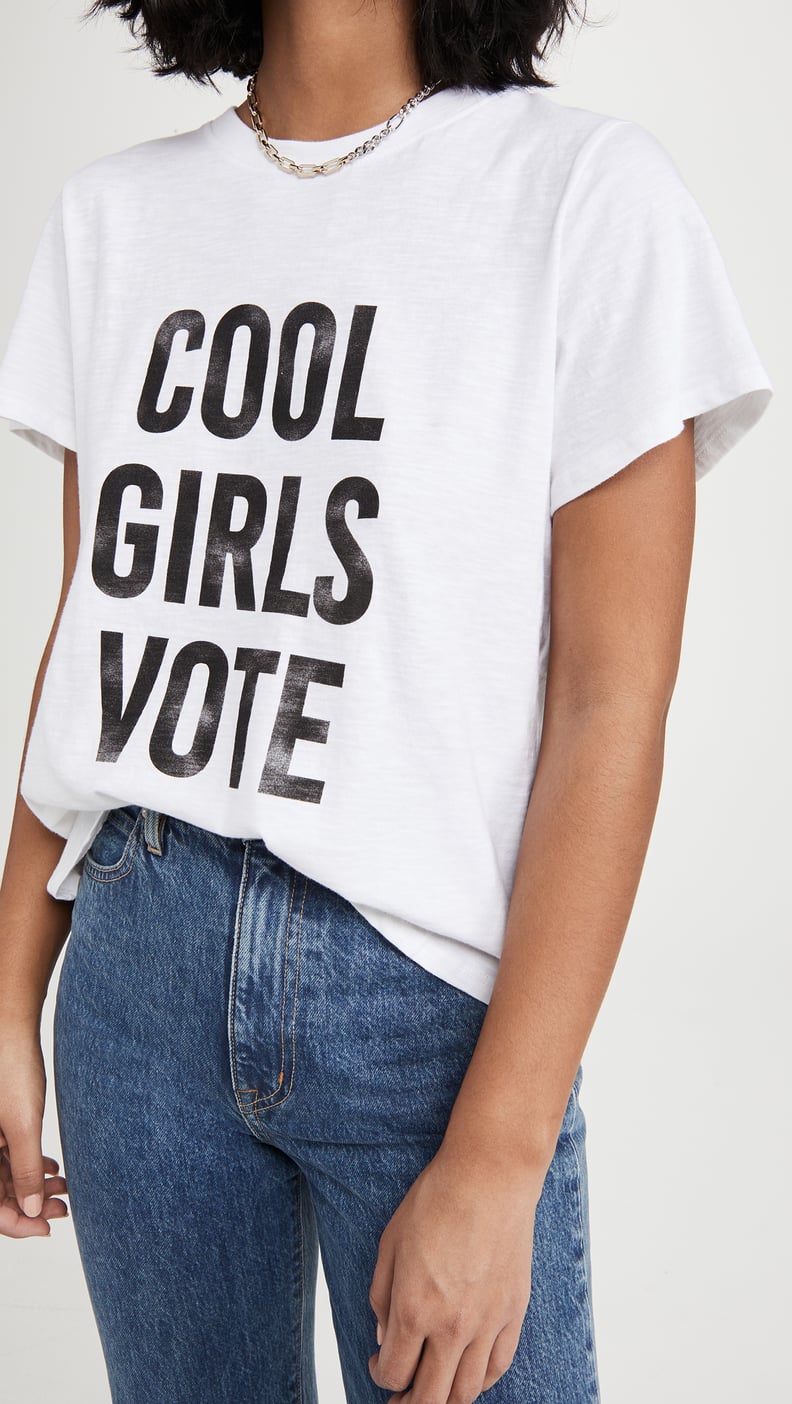 Cinq a Sept Cool Girls Vote Tee
