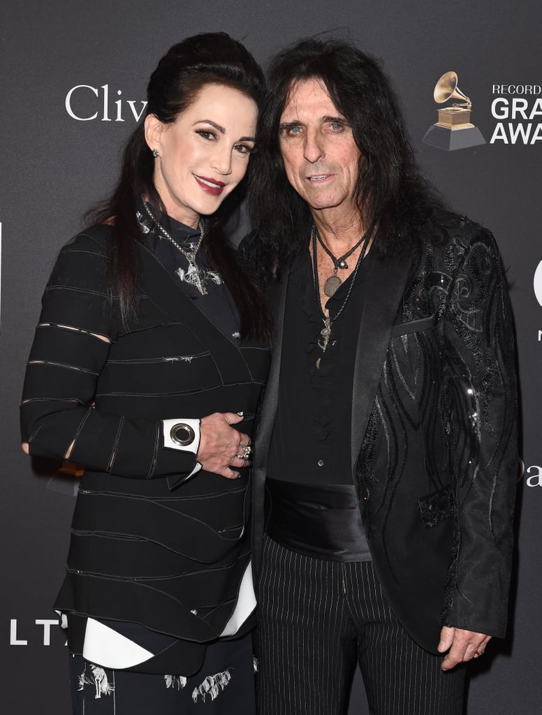 Sheryl Goddard and Alice Cooper