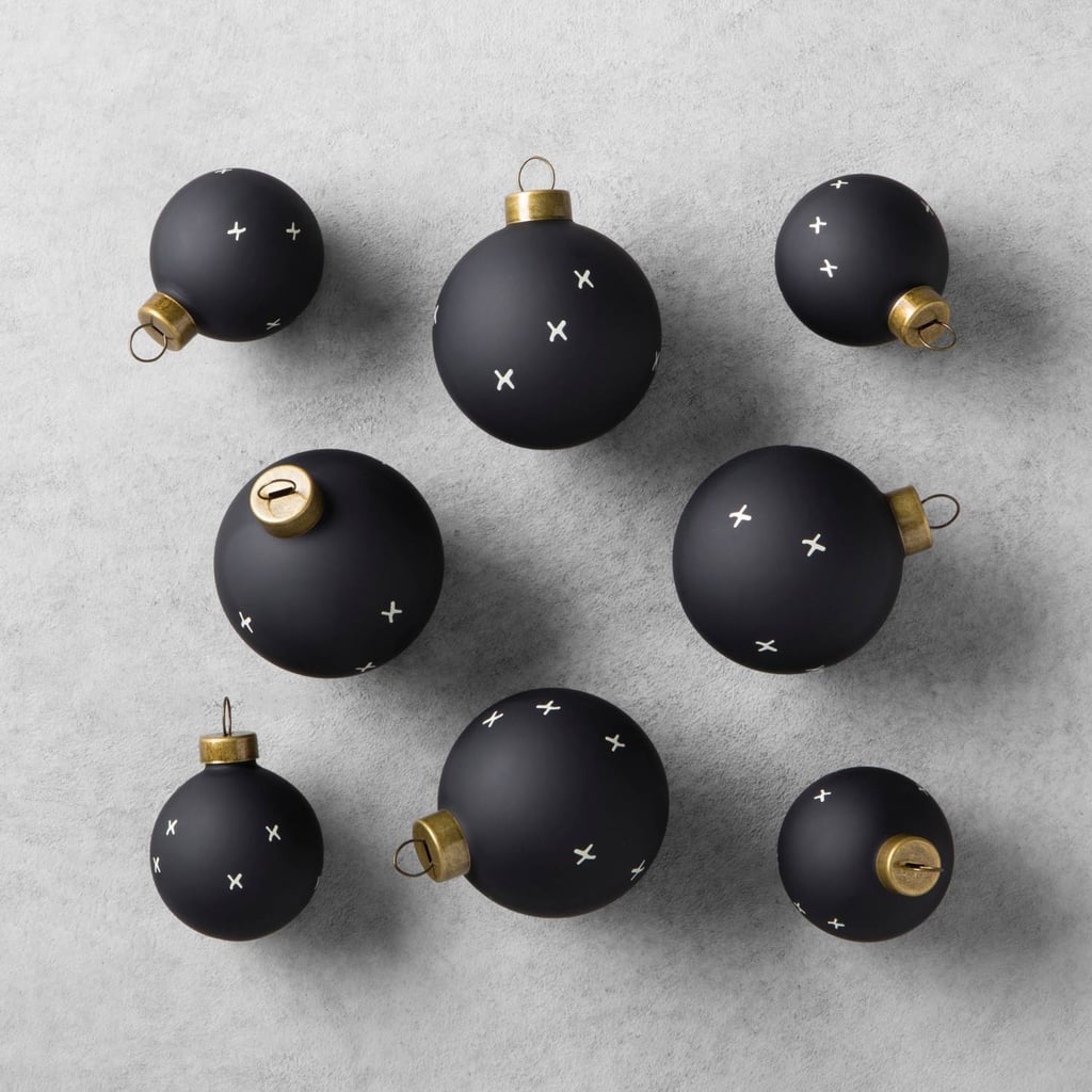 Patterned 8-Piece Ornament Set ($13) Patterned 8-Piece Ornament Set ($13)